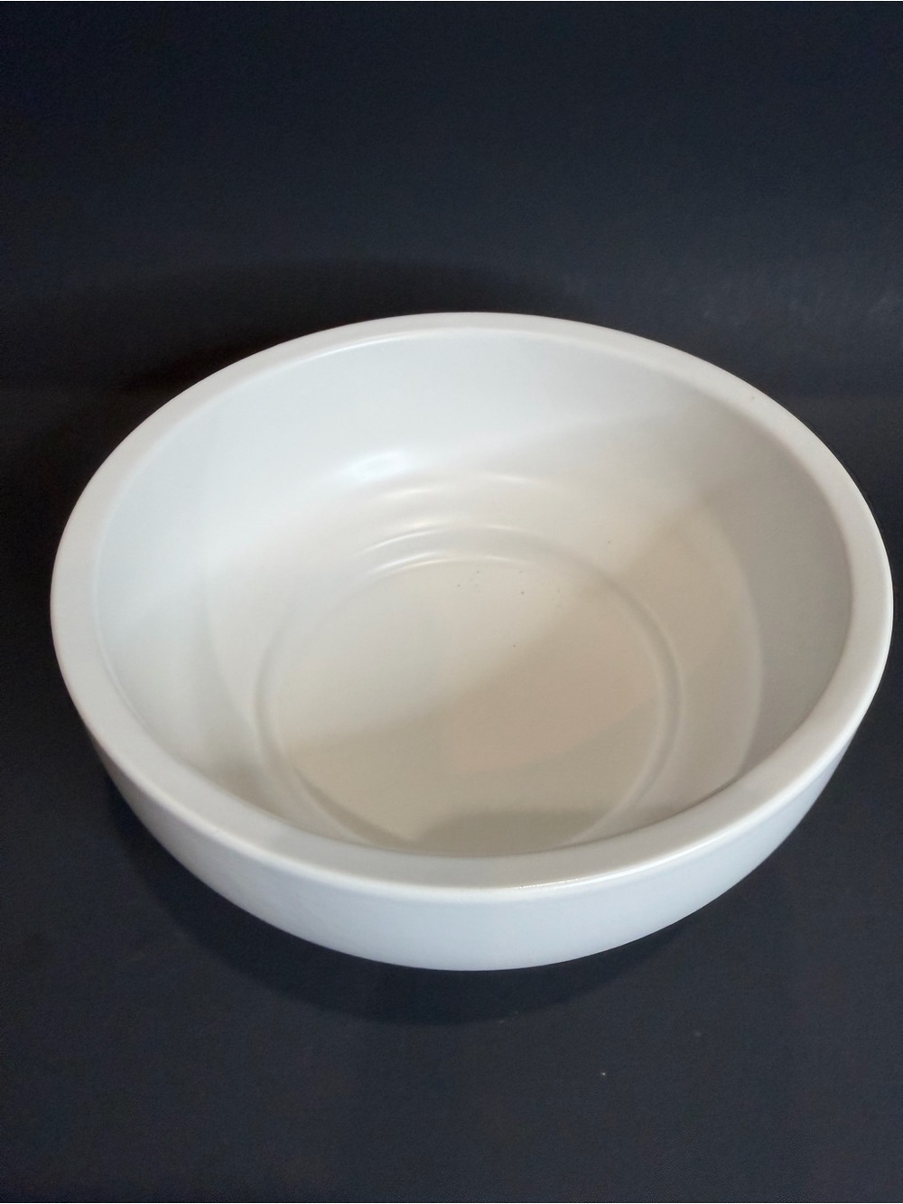 MOMMA POTS Gemstone Pedestal Bowl Pot White 7 1/4”x3”